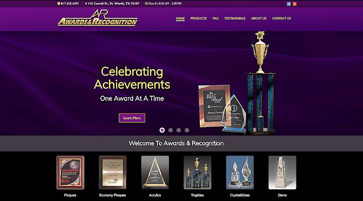Awards & Recognition Gets a Brand New Website