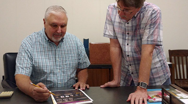 Awards & Recognition Reviewing A New Website Design.